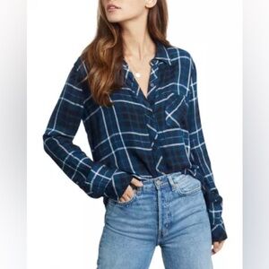 Rails Metallic Plaid Hunter Shirt